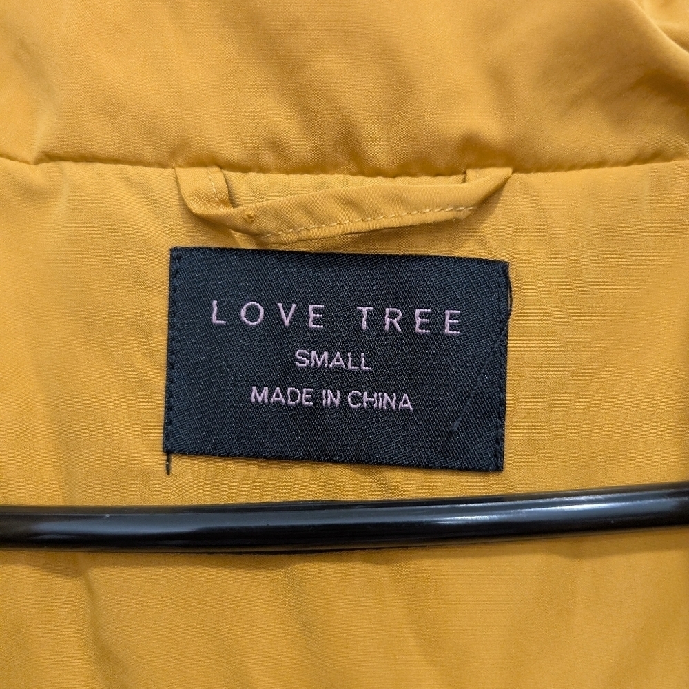 Love Tree Chevron Colorblock Puffer Jacket - Picture 4 of 14